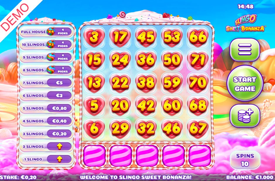 Slingo Sweet Bonanza: A Sweet Twist on Online Casino Slot Games